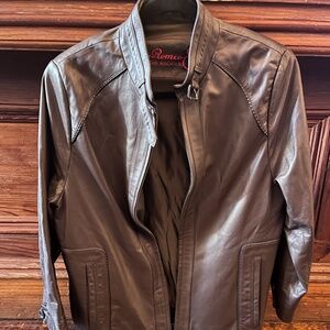 Alpha Romeo Tour of the Rockies 8C leather jacket